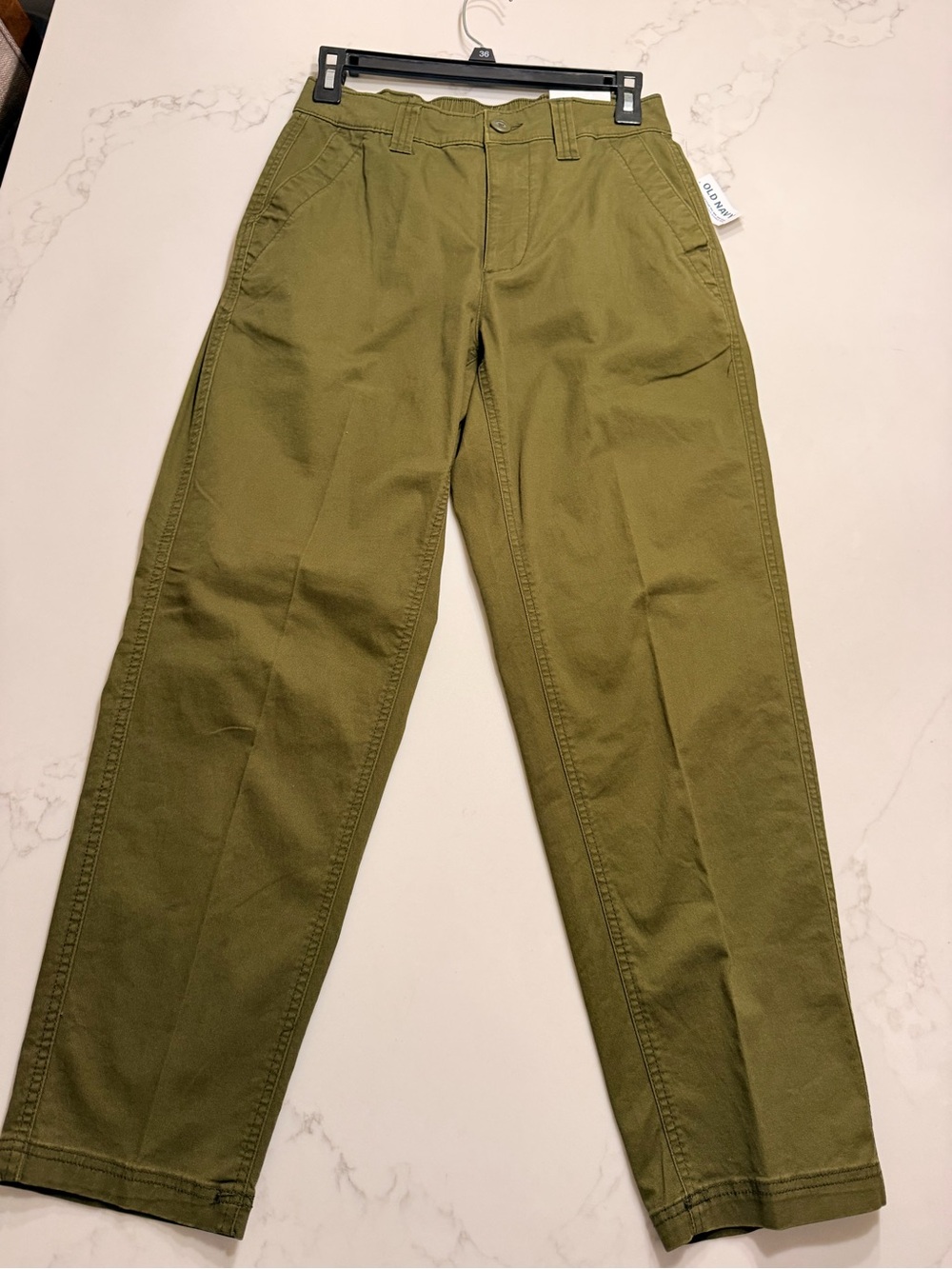Old Navy Olive Straight-Leg Women's Pants
